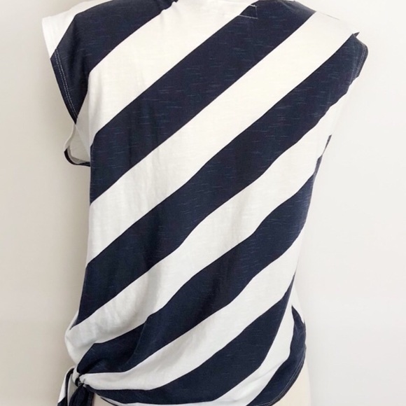 L.O.G.G. Blue/White Striped Shirt (H&M) - Picture 2 of 5